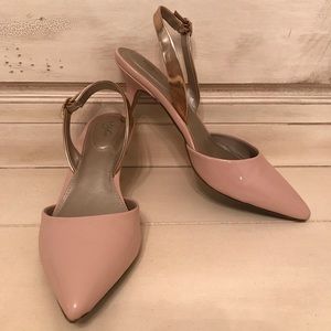 Alfani pink pointed toe heels